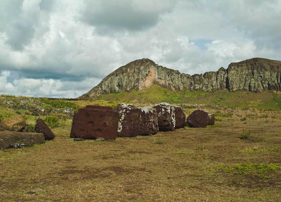 Red "hats" represent hair
