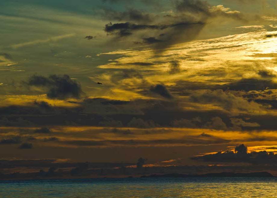Sundown in the Galapagos