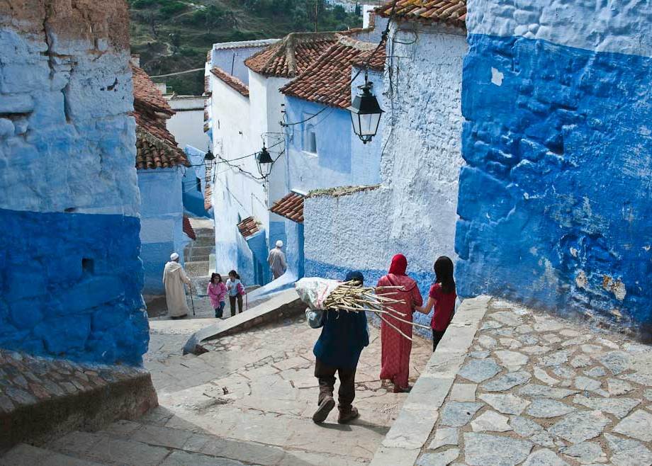 Streets of Chefchaouen
