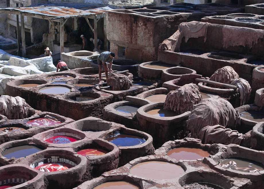 The Dye Pits, Fes