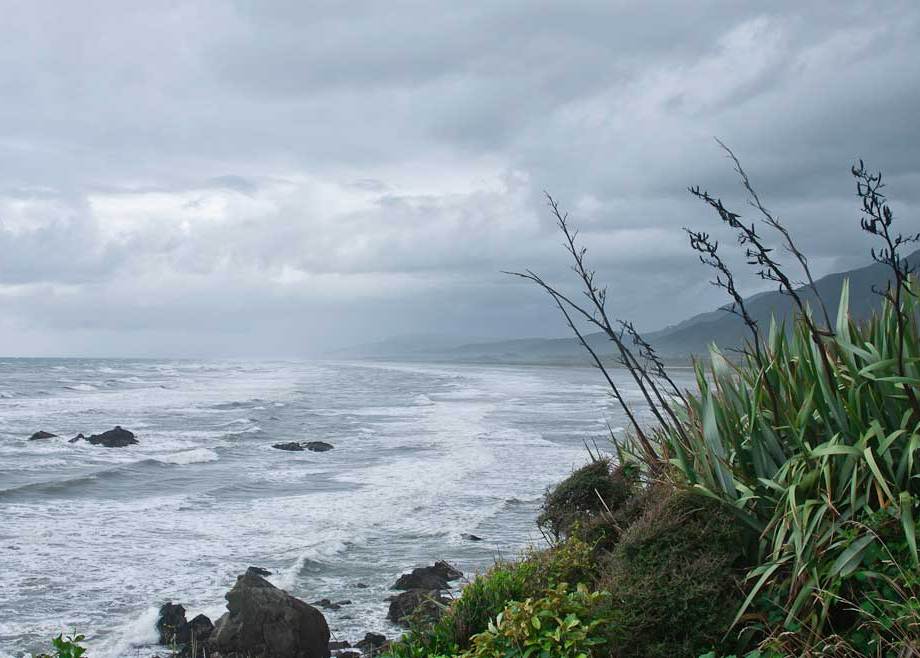 West coast beach, South Island