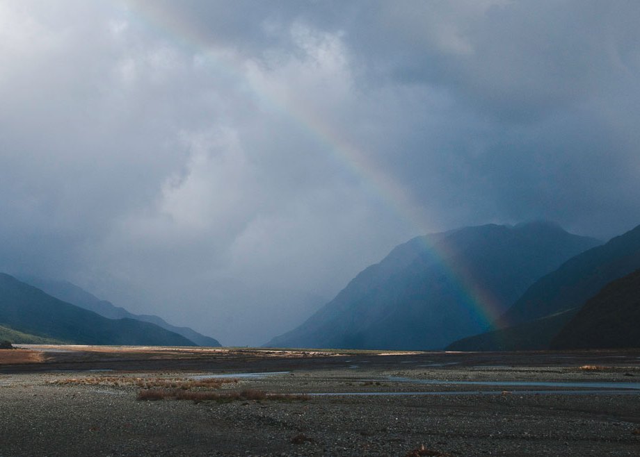Rainbow in Arthur's Pass