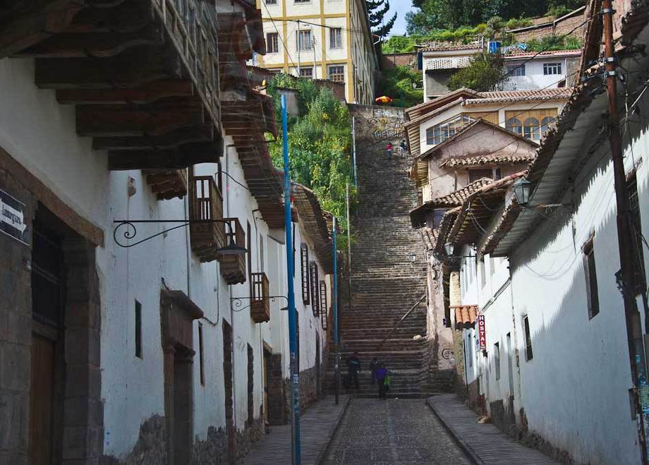 Cusco Street - Uphill