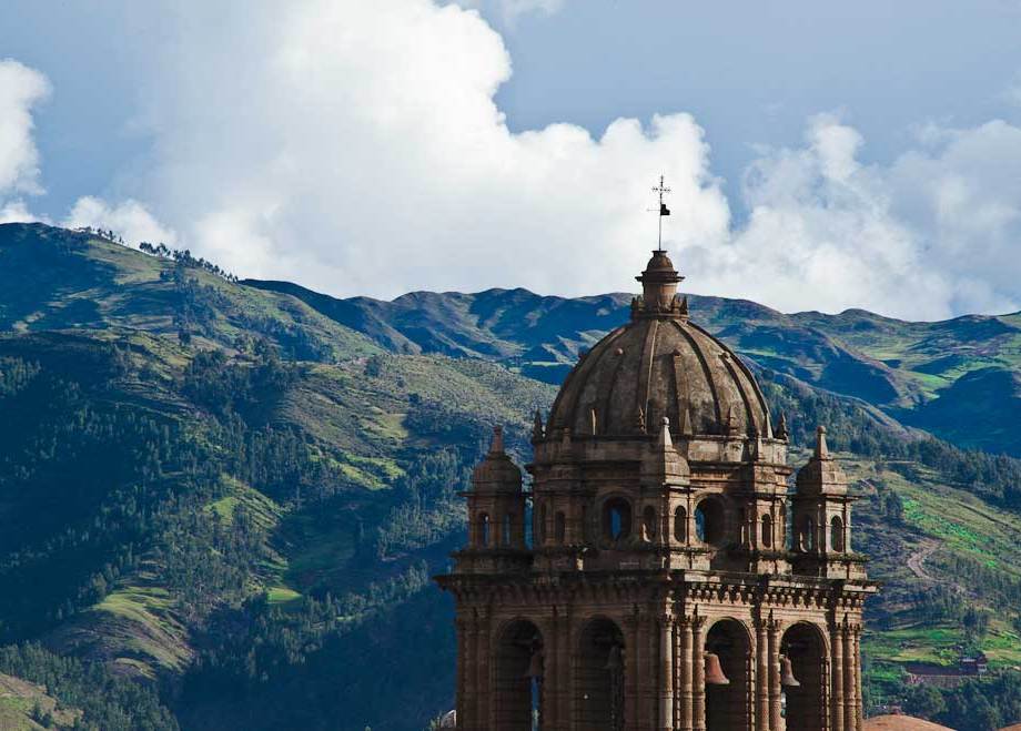 "I lift my eyes unto the hills", Cusco