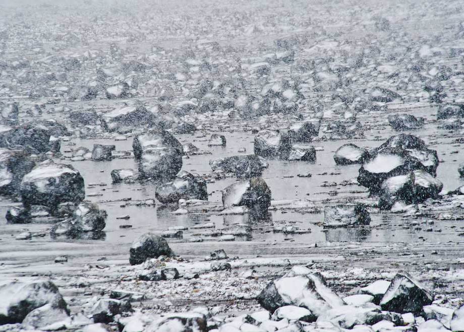 After the storm - Low tIde on Hudson's Bay
