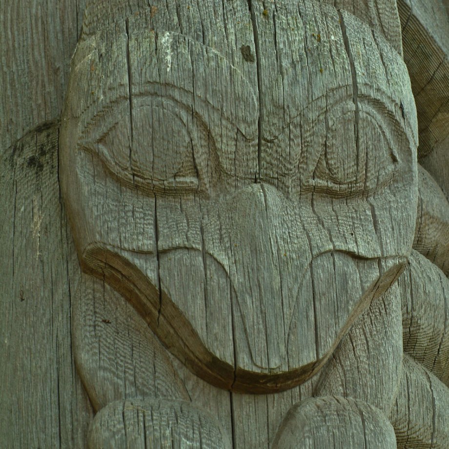 From Bill Reid Totem, Skidegate