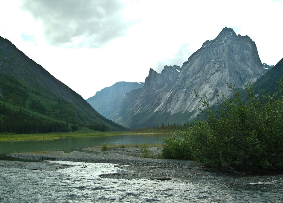 Glacier Lake, Mt Harrison-Smith