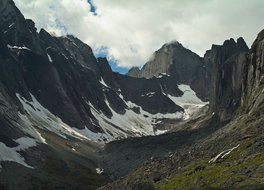 Towards the Cirque of the Unclimables, Mackenzie Mountains