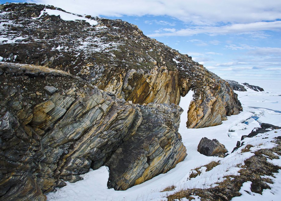 A Rock in a Hard Place - Bylot Island